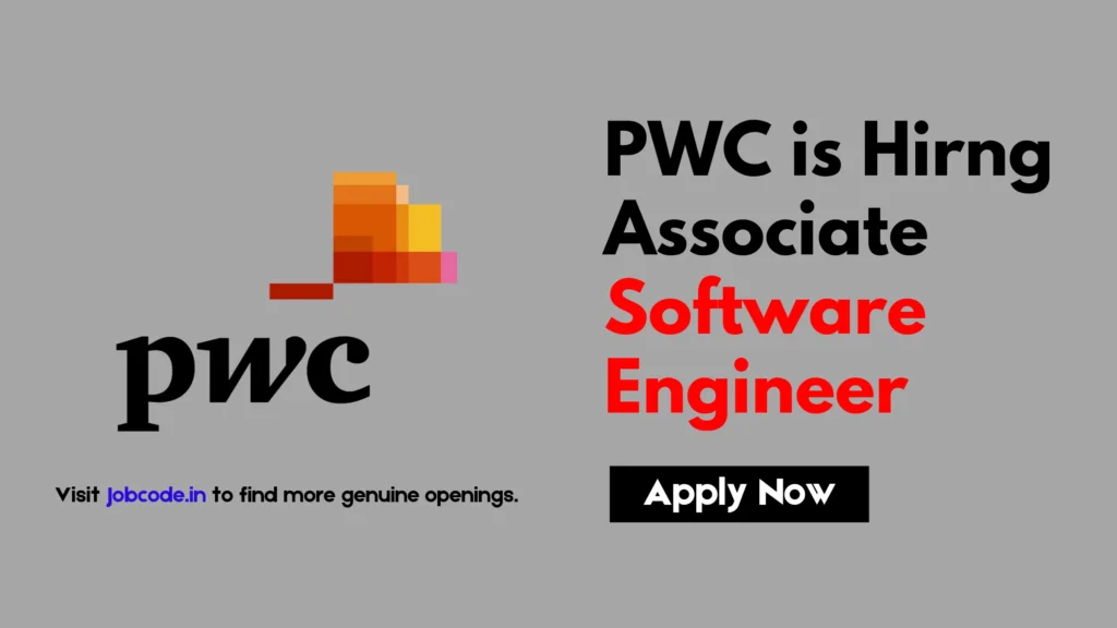 Associate Software Engineering Role – React And Node.js at PwC - Jobcode