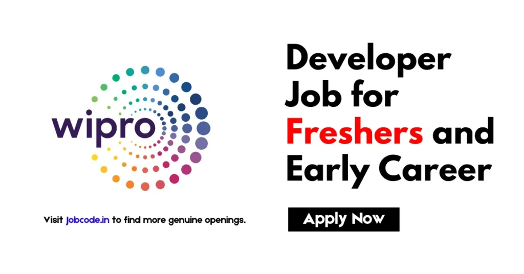 Developer Job at Wipro