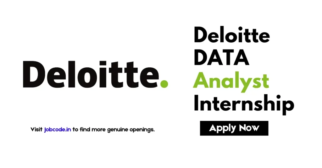 Deloitte Data Analyst Internship