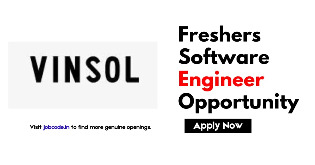 Freshers Software Engineer