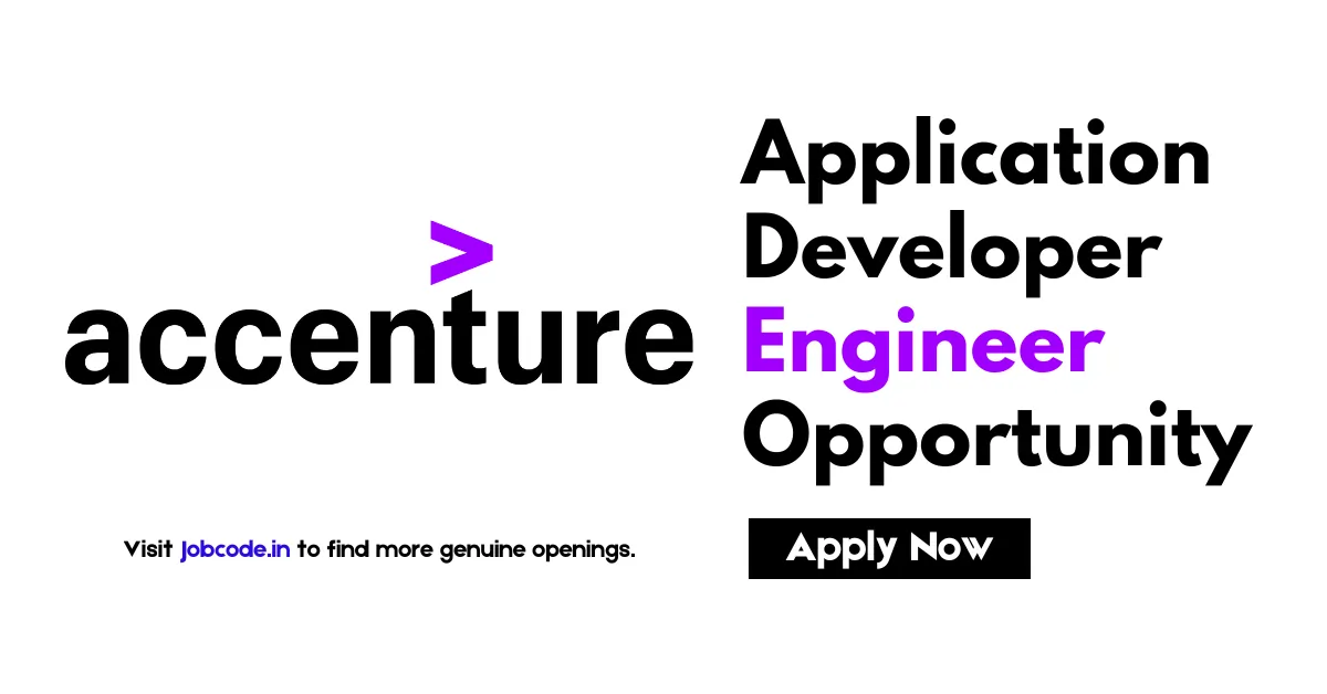 Application Developer Job