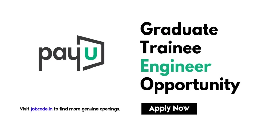 Graduate Trainee Job