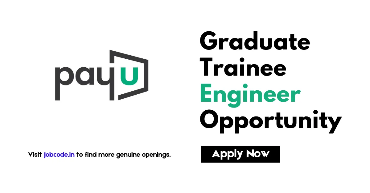 Graduate Trainee Job