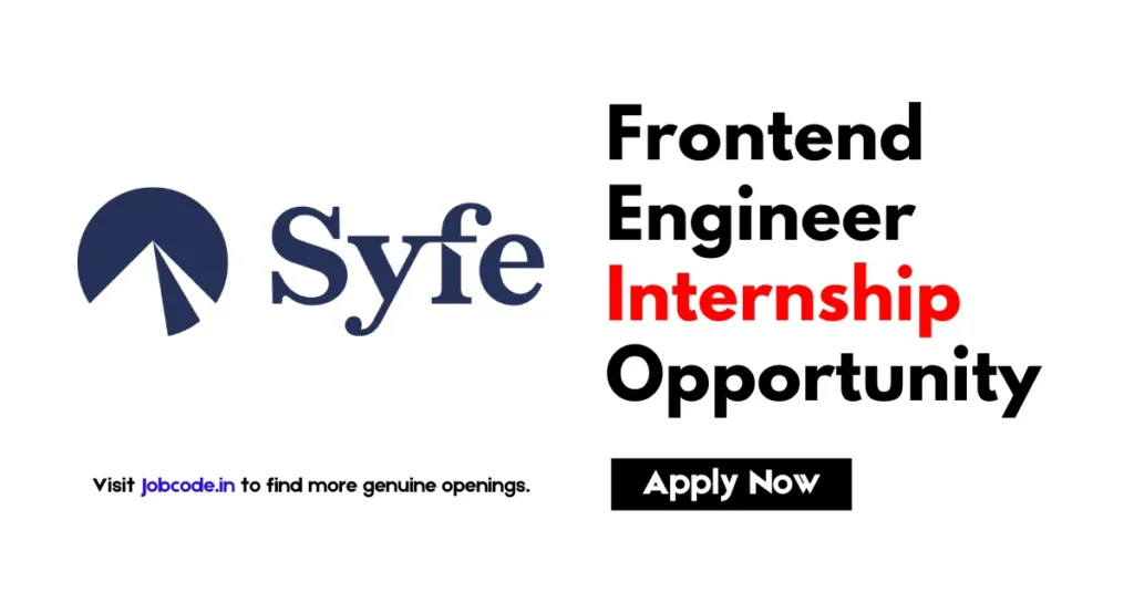 Frontend Engineer Internship
