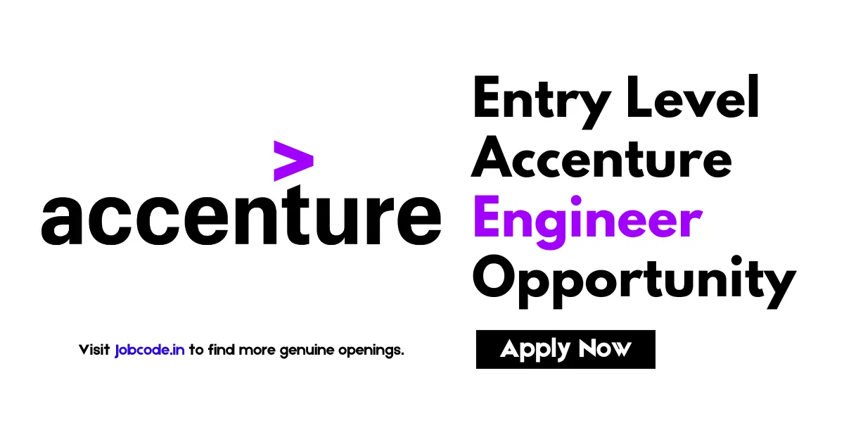 Accenture Engineer Job