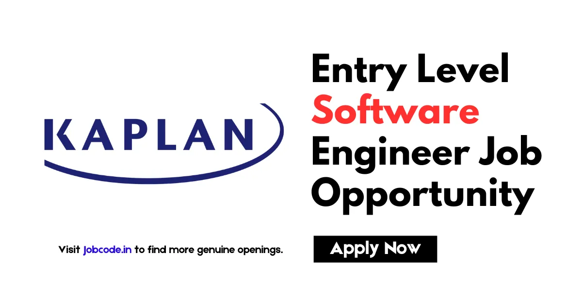 Entry Level Software Engineer Job