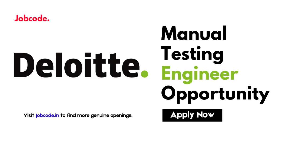 Manual Testing Engineer