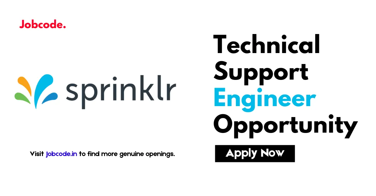 Technical Support Engineer
