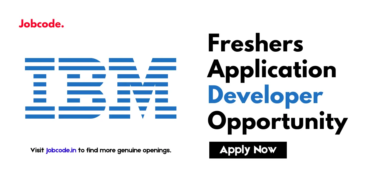 Application Developer Job