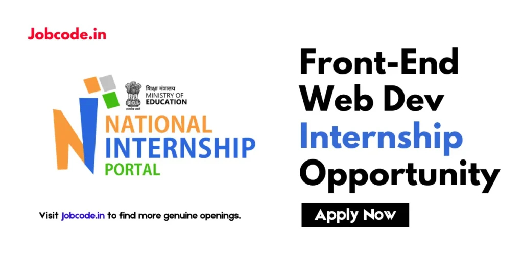 Front-End Web Development Internship for Students