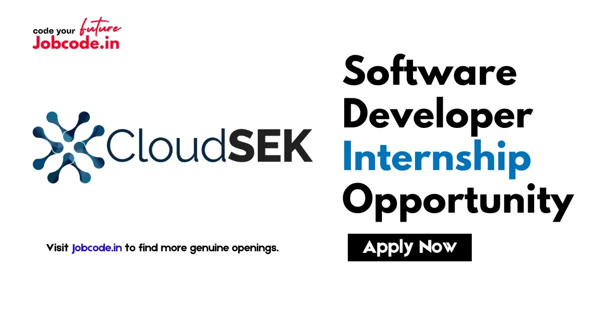 Software Developer Internship