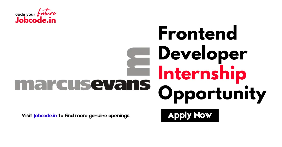 Frontend Developer Internship
