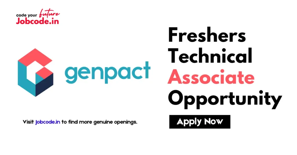 Genpact Hiring for Technical Associate