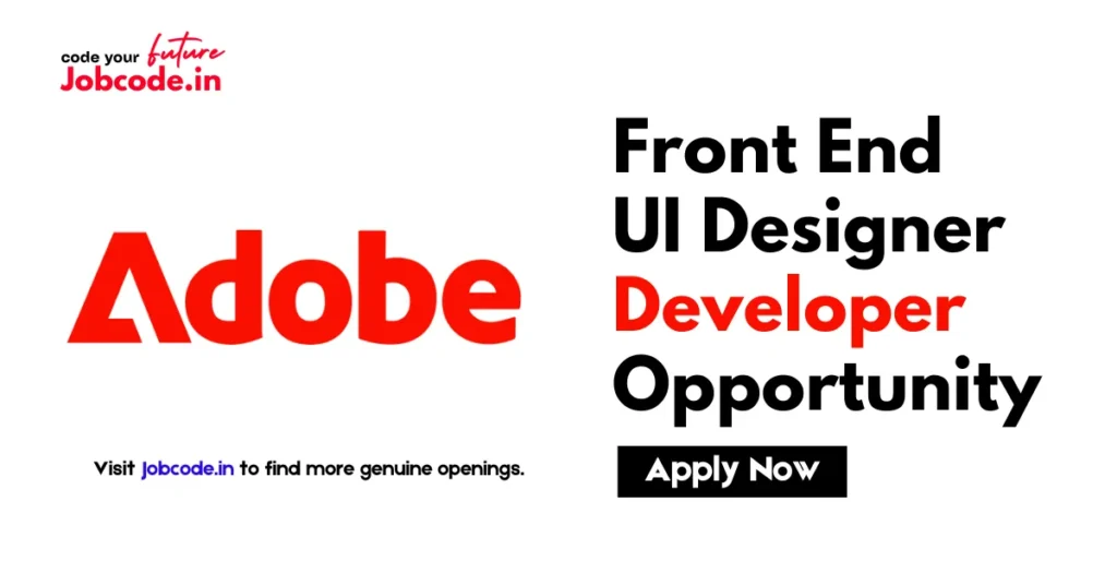 Front End UI Designer Developer