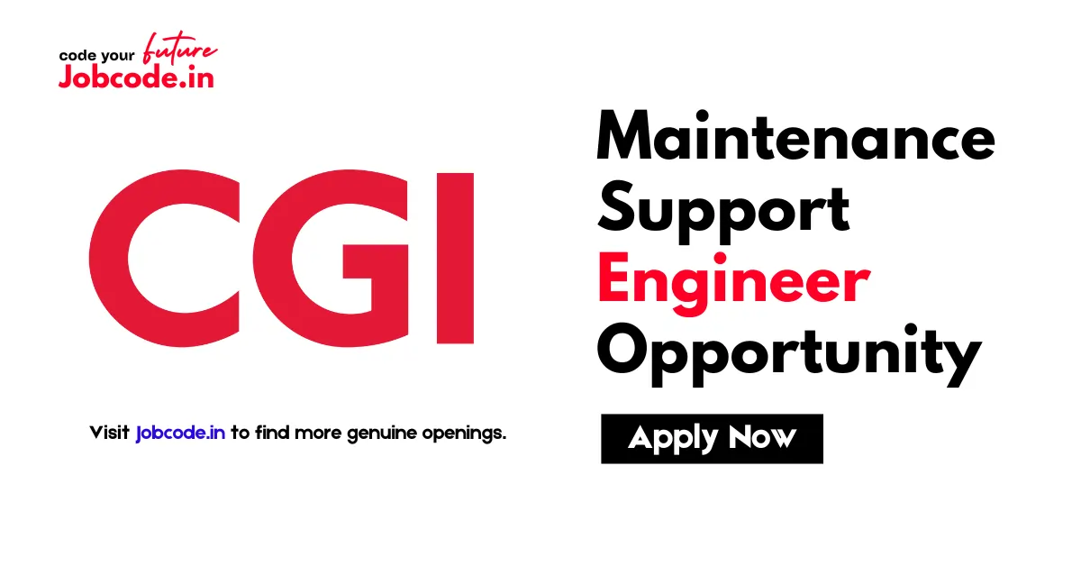 Maintenance Support Engineer