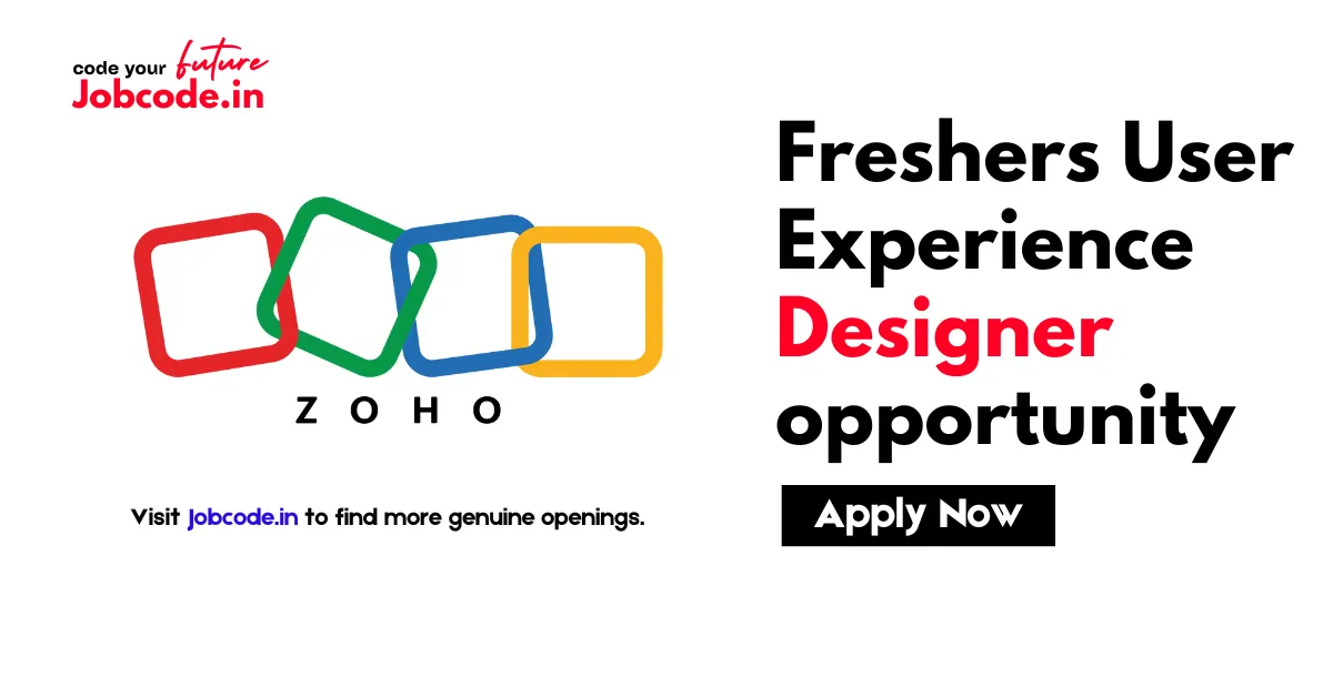 Freshers User Experience Designer