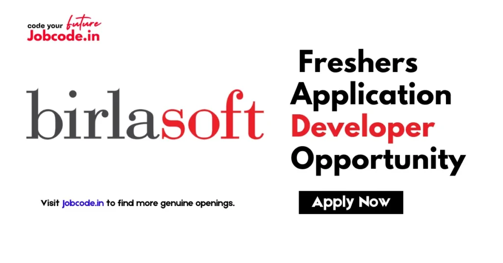 Freshers Application Developer