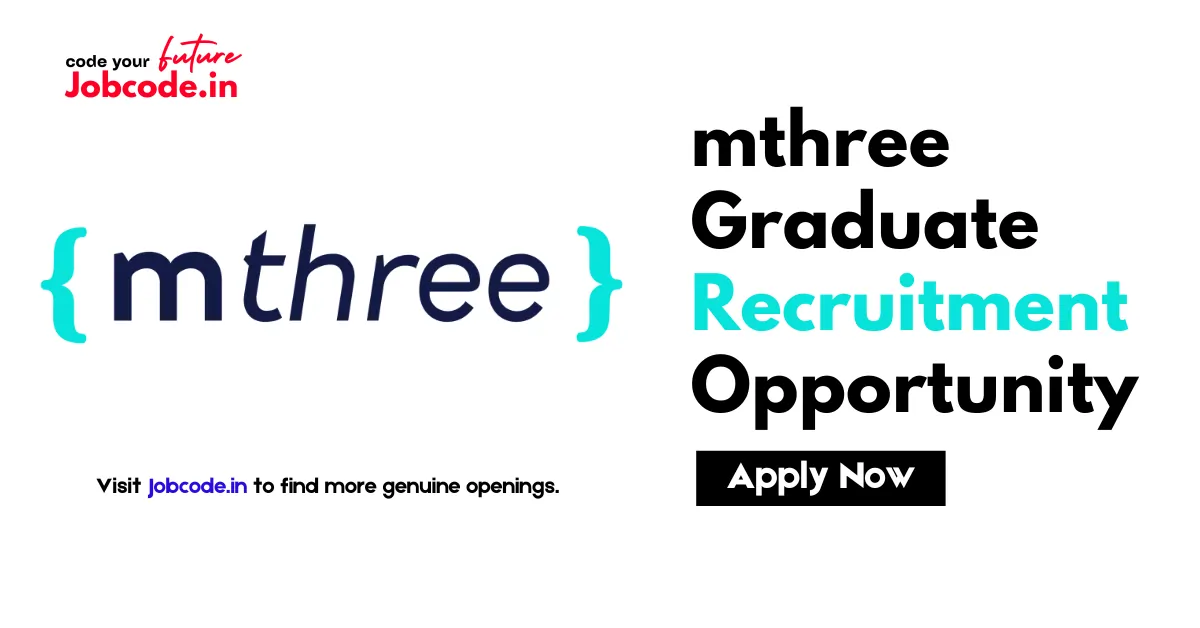 mthree Graduate Recruitment