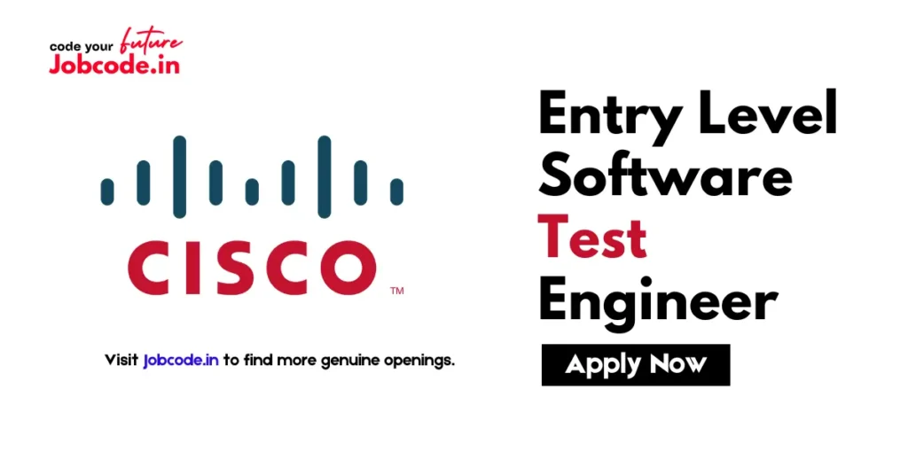 Entry Level Software Test Engineer