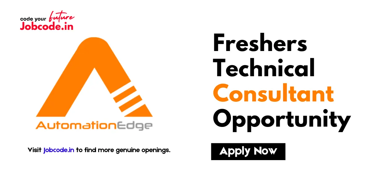 Freshers Technical Consultant