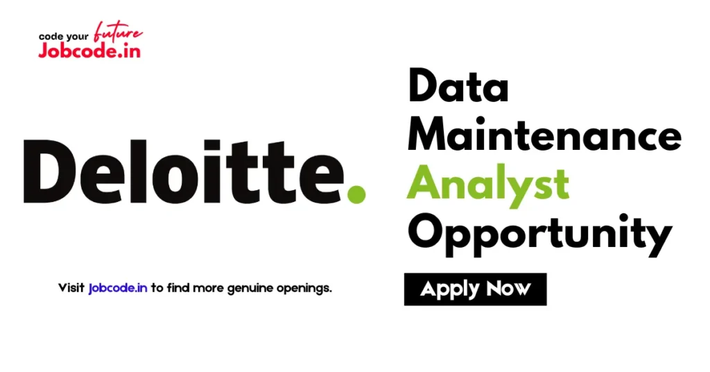 Data Maintenance Associate