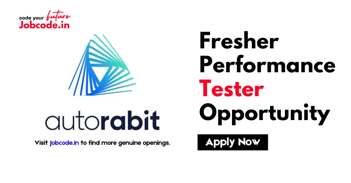 Fresher Performance Tester