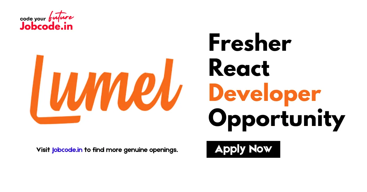 Fresher React Developer