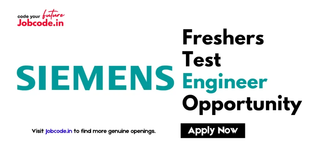 Freshers Test Engineer