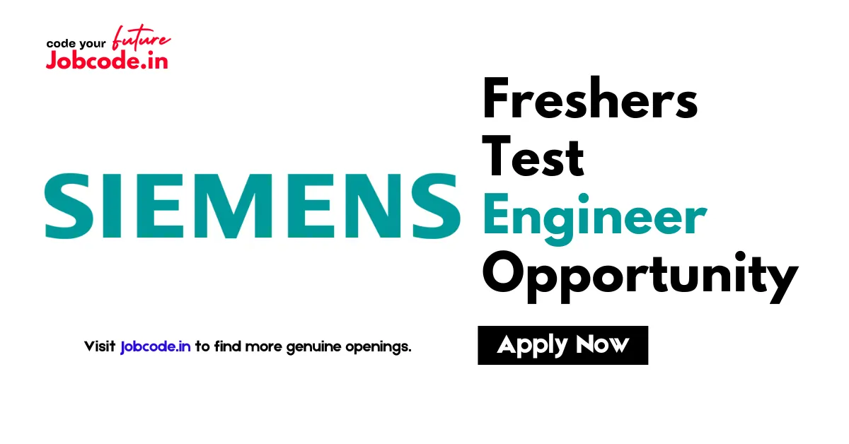 Freshers Test Engineer