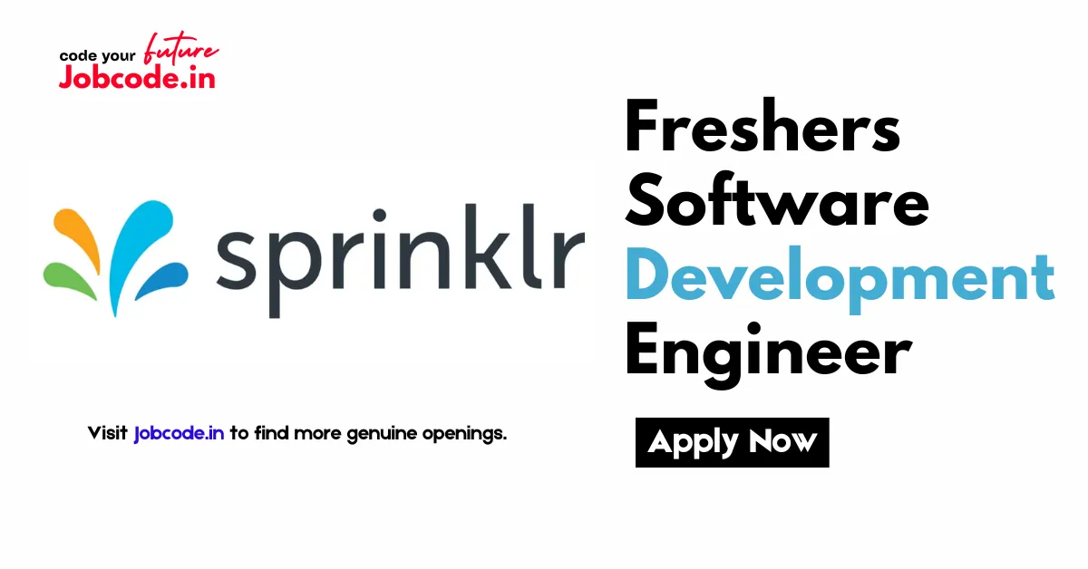 Freshers Software Development Engineer