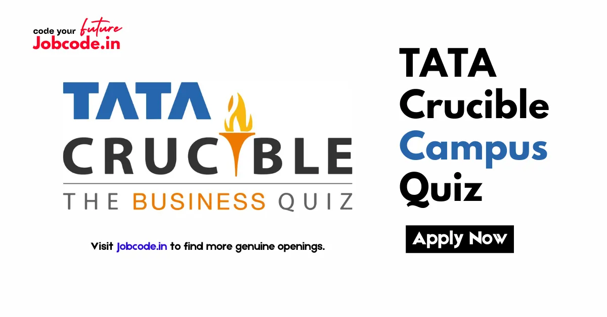 TATA Crucible Campus Quiz