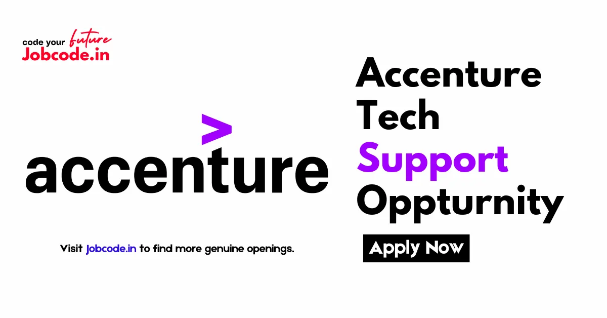 Accenture Freshers Opportunity
