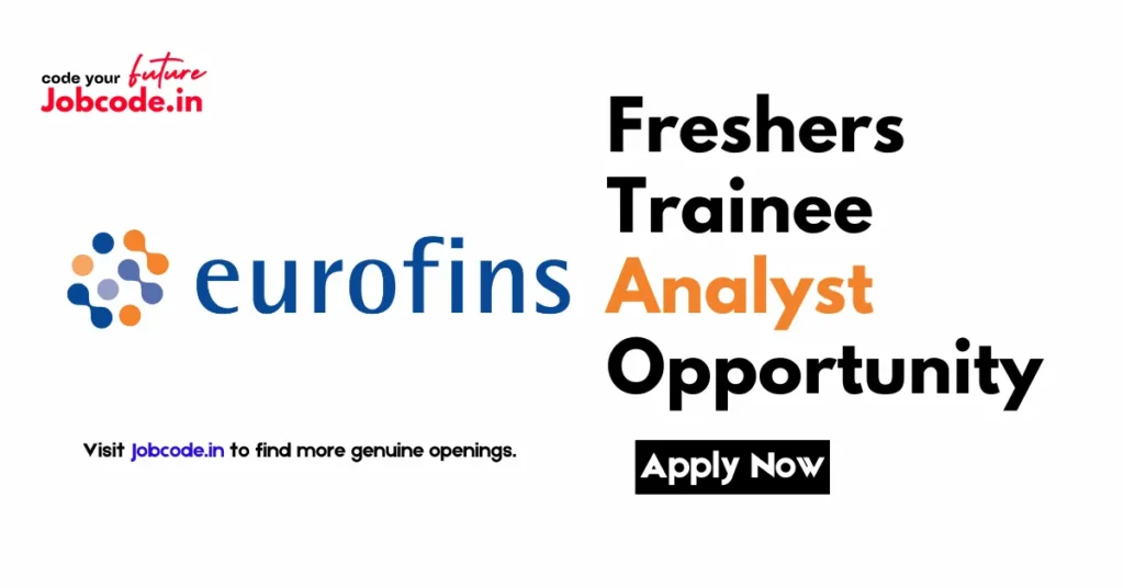 Freshers Trainee Analyst