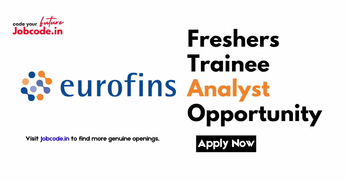 Freshers Trainee Analyst