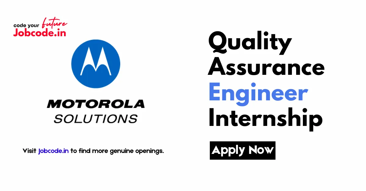 Quality Assurance Engineer Internship