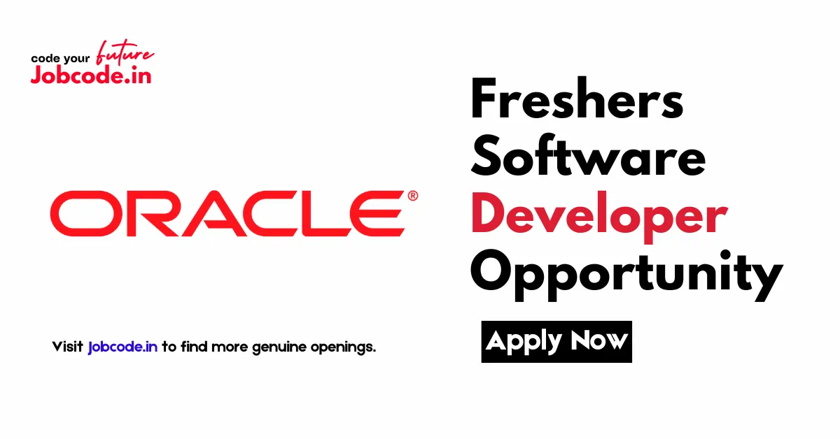 Freshers Software Developer