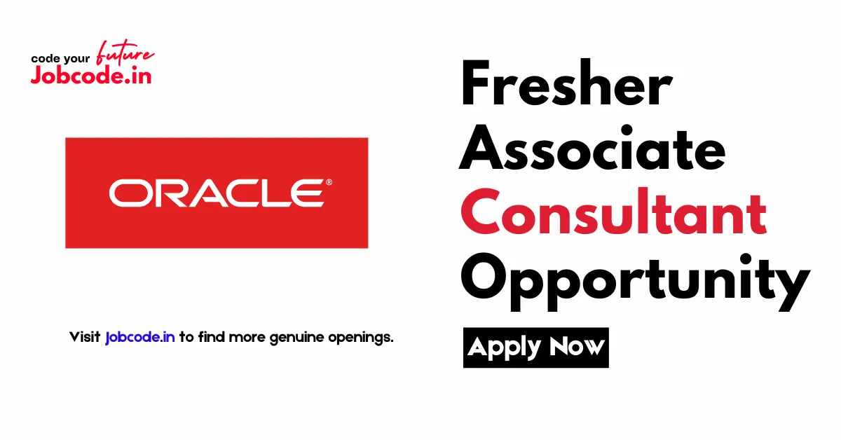 Fresher Associate Consultant