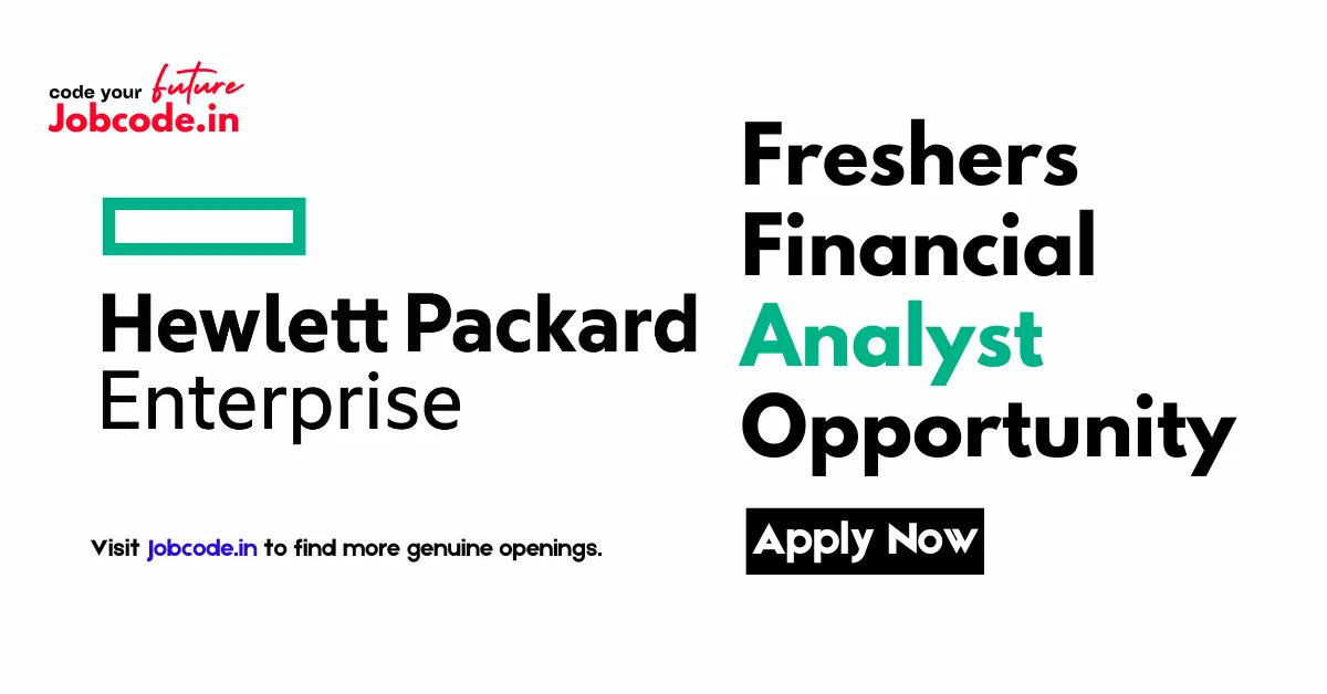 Freshers Financial Analyst