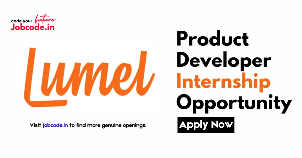 Product Developer Internship