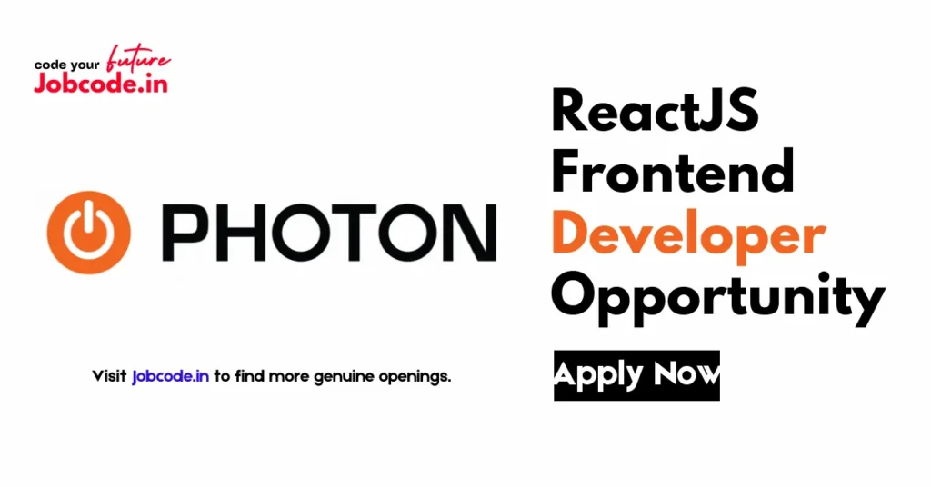 ReactJS Frontend Developer