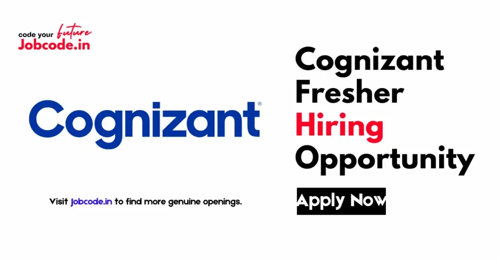Cognizant Fresher Hiring