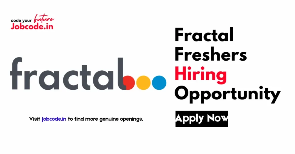 Fractal Freshers Hiring