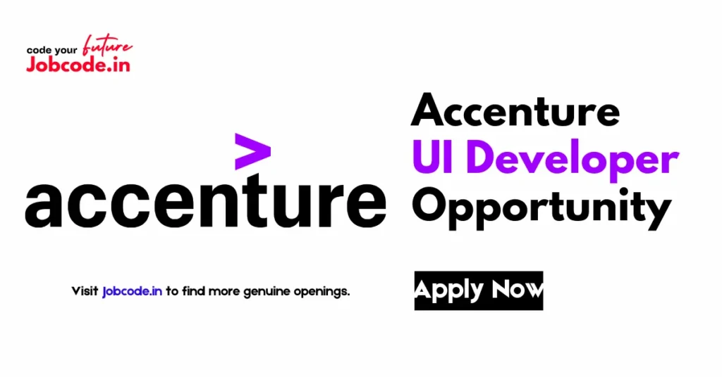 Accenture UI Developer
