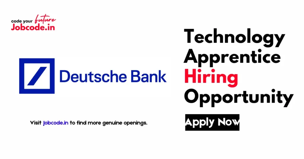 Technology Apprentice Hiring
