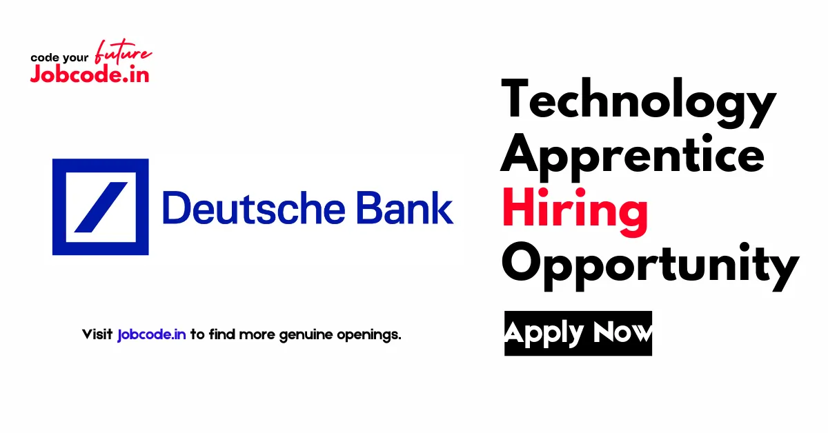 Technology Apprentice Hiring
