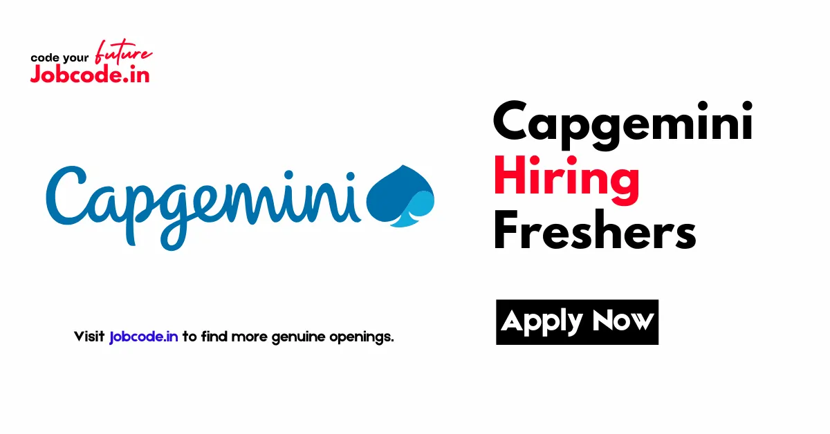 Capgemini Hiring Freshers