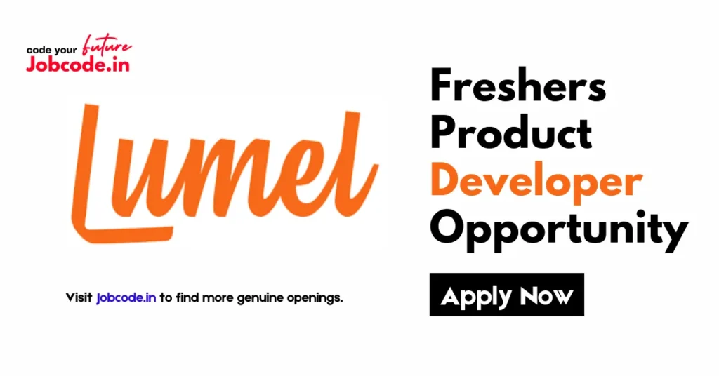 Freshers Product Developer
