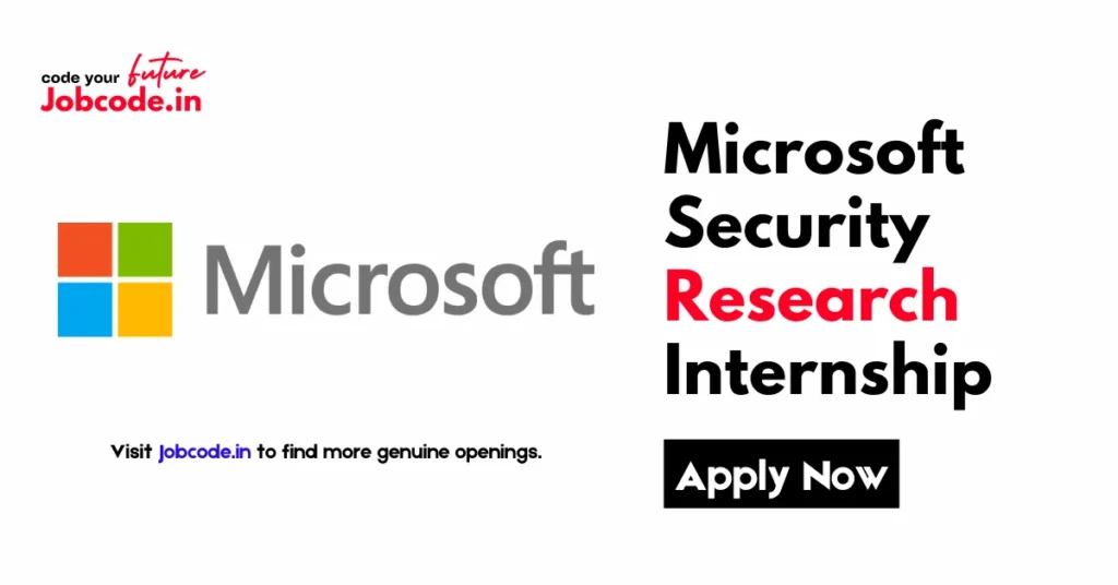 Microsoft Security Research Internship
