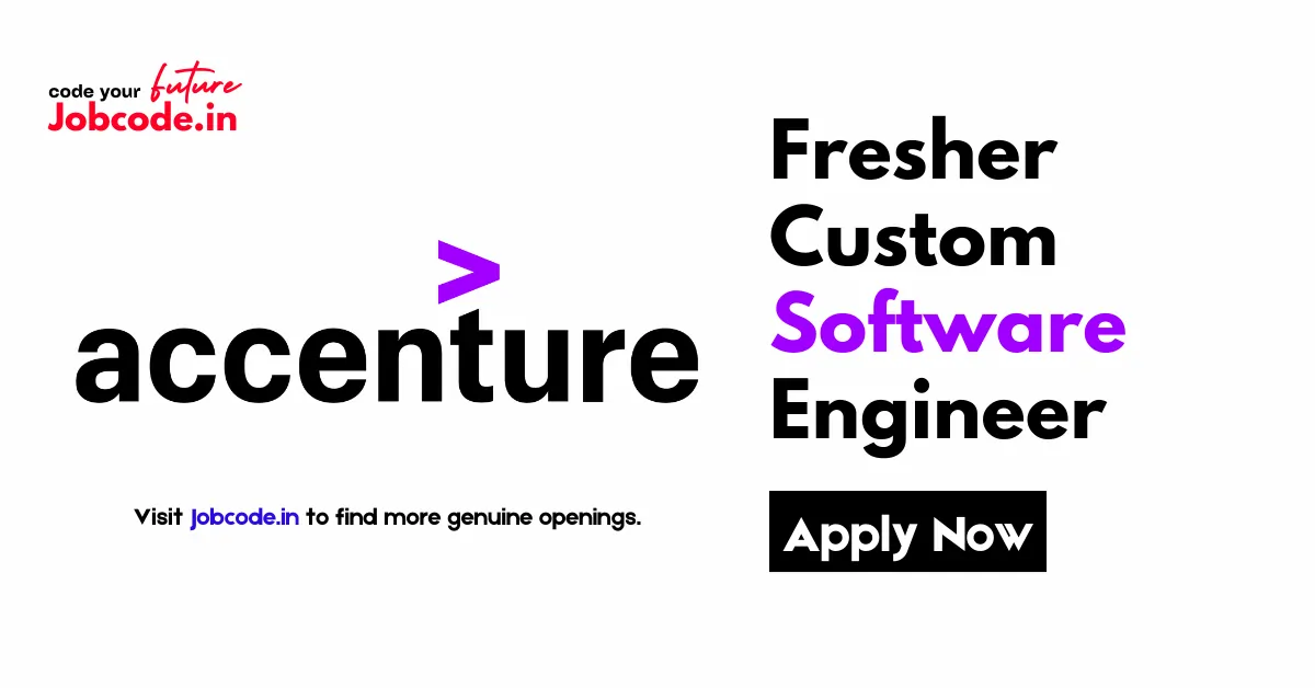Fresher Custom Software Engineer