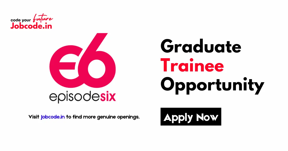 Graduate Trainee Opportunity